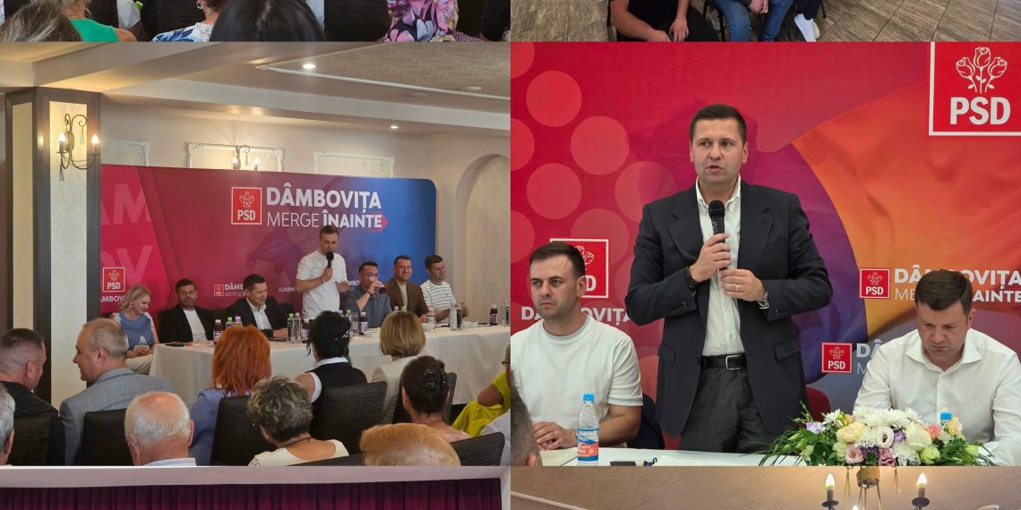PSD Dâmbovița și-a ales noii lideri la Răzvad și Gura Ocniței. Corneliu Ștefan: „Rămânem uniți și aproape de oameni”