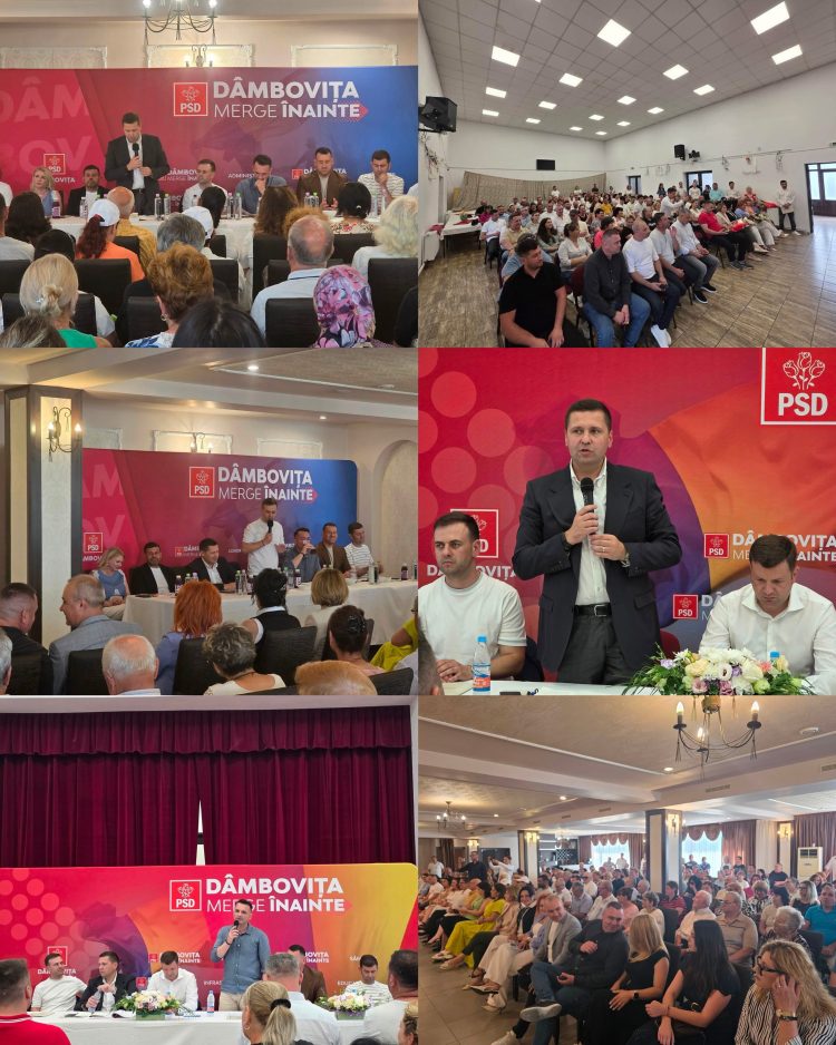 PSD Dâmbovița și-a ales noii lideri la Răzvad și Gura Ocniței. Corneliu Ștefan: „Rămânem uniți și aproape de oameni”