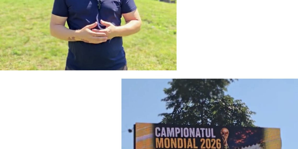 Titu dă startul serilor de fotbal în aer liber! Meciurile Campionatului Mondial 2026 vor fi transmise pe ecranul din Parcul Orășenesc