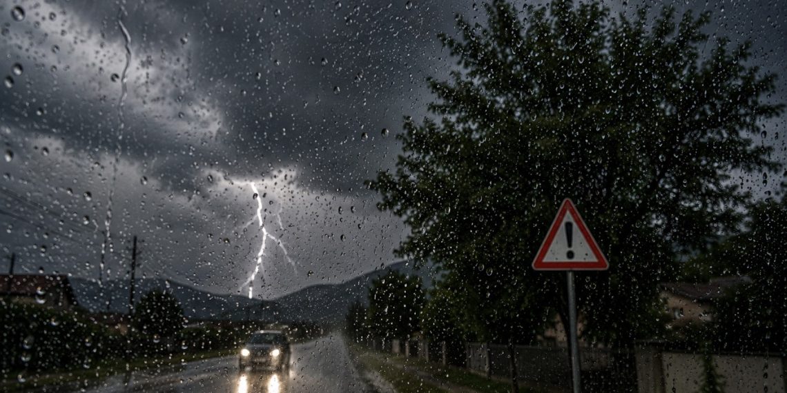 Cod portocaliu de ploi torențiale în județul Dâmbovița! Avertizare ANM până la ora 17:00