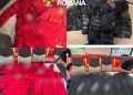 Percheziții domiciliare în Valea Lungă: peste 120 de articole vestimentare susceptibile a fi contrafăcute, ridicate de polițiști