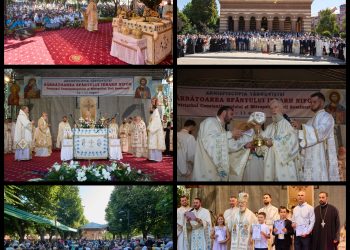 LA TÂRGOVIȘTE, PESTE 20.000 DE CREDINCIOȘI AU PARTICIPAT LA SĂRBĂTOAREA SFÂNTULUI IERARH NIFON, PATRIARHUL CONSTANTINOPOLULUI ŞI MITROPOLITUL ŢĂRII ROMÂNEŞTI