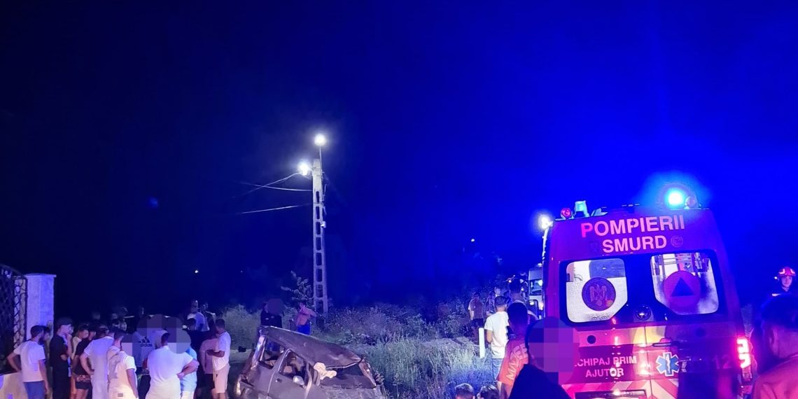 ACCIDENT GRAV ÎN CORBII MARI: DOI MORȚI, TREI VICTIME ÎN STARE CRITICĂ