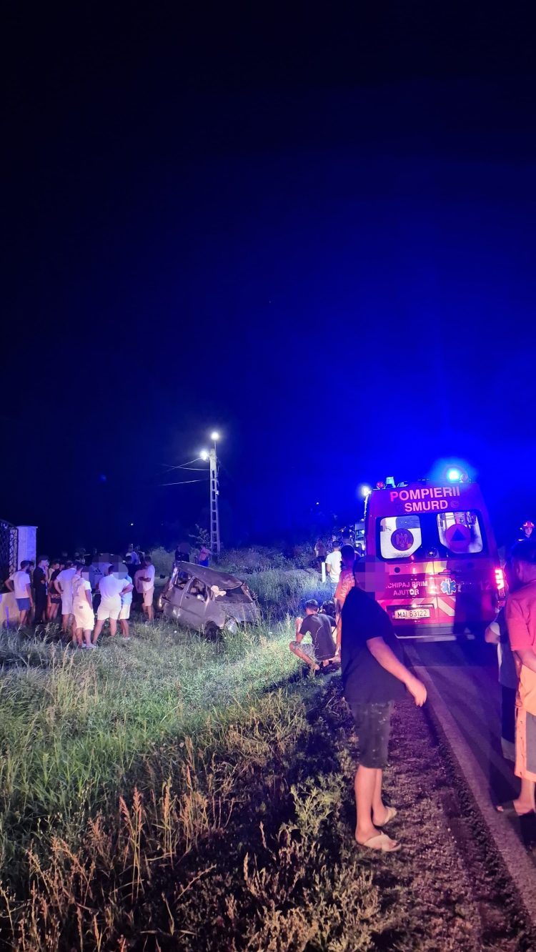 ACCIDENT GRAV ÎN CORBII MARI: DOI MORȚI, TREI VICTIME ÎN STARE CRITICĂ