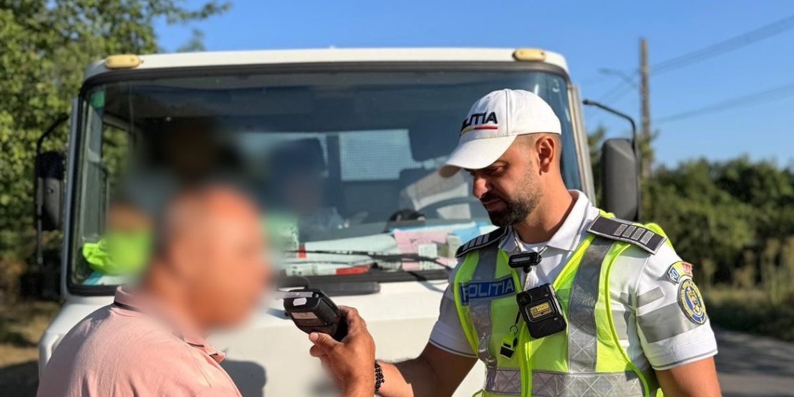 Razie pe șoselele din Dâmbovița: 142 de amenzi și 7 permise reținute