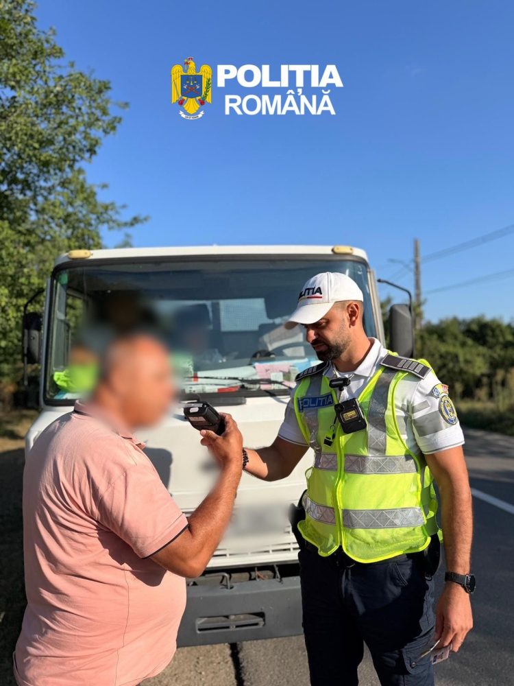 Razie pe șoselele din Dâmbovița: 142 de amenzi și 7 permise reținute