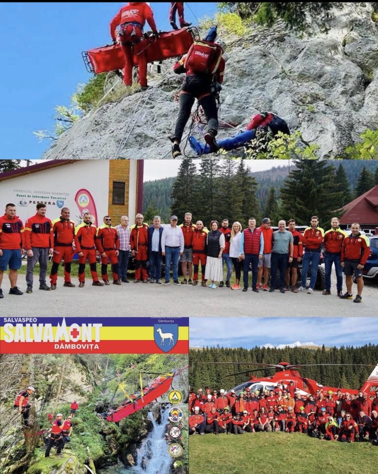 Președintele Consiliului Județean Dâmbovița, Corneliu Ștefan: “Respect și recunoștință pentru salvatorii montani care salvează vieți”
