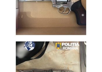 Tânăr de 22 de ani, prins în flagrant cu droguri. Polițiștii au găsit un revolver și 21 de cartușe la percheziții