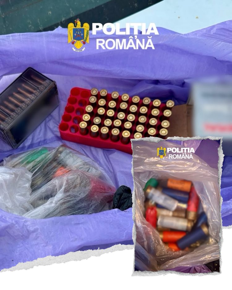 100 de cartușe de vânătoare, deținute ilegal de un bărbat din Dâmbovița: muniția ar fi fost introdusă clandestin în țară