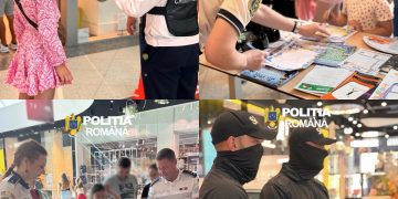 Poliția, față în față cu tinerii la Dâmbovița Mall: demonstrații, recomandări și echipamente de intervenție