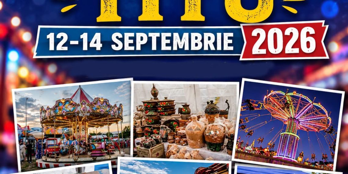 Târgul anual de la Titu revine în perioada 12–14 septembrie 2026