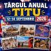 Târgul anual de la Titu revine în perioada 12–14 septembrie 2026