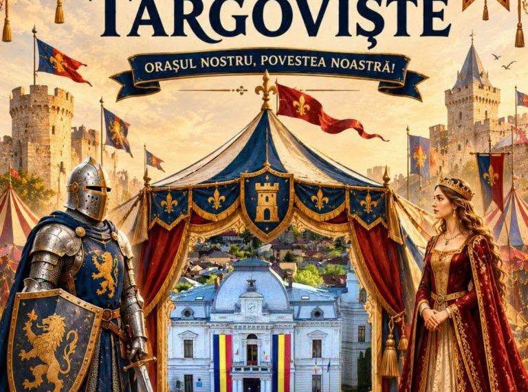 Mai sunt doar câteva zile! Zilele Cetății Târgoviște 2026 se apropie: concerte, spectacole, activități pentru copii și foc de artificii. Vezi programul complet