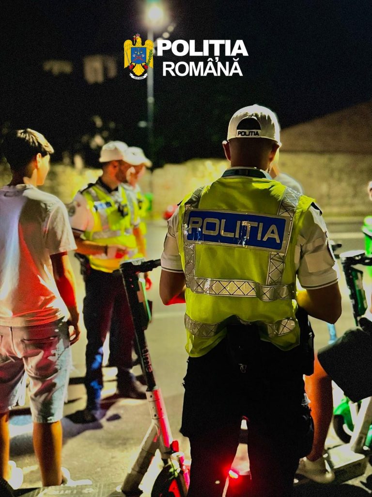 RAZIE A POLIȚIȘTILOR DÂMBOVIȚENI PENTRU MENȚINEREA SIGURANȚEI CETĂȚENILOR