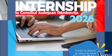 Consiliul Județean Dâmbovița dă startul înscrierilor pentru Internship 2026: 9 posturi disponibile
