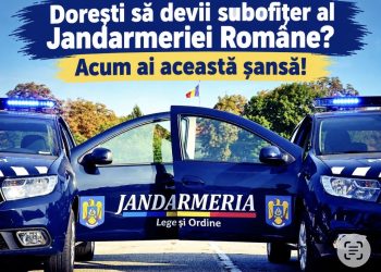 Jandarmeria Română face recrutări: 850 de locuri disponibile pentru viitorii subofițeri