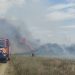 Incendiu de vegetație uscată în satul Crețu, comuna Ciocănești: 5.000 de metri pătrați au fost afectați de flăcări