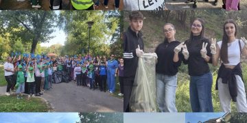 Peste 800 de găeșteni au ieșit la curățenie: „O singură echipă pentru Găești”