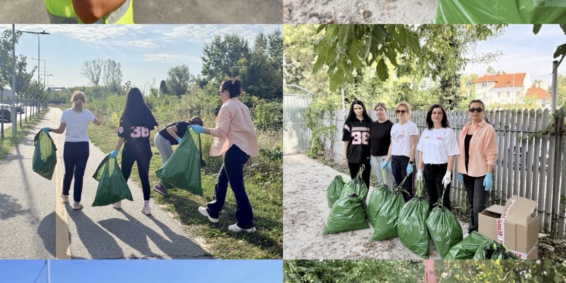 Polițiștii dâmbovițeni, umăr la umăr cu comunitatea pentru un mediu mai curat
