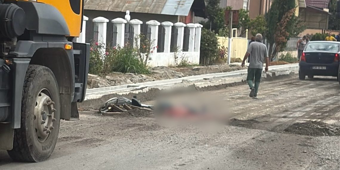 Accident mortal în comuna Bucșani: un biciclist de 70 de ani a fost acroșat de o autoutilitară