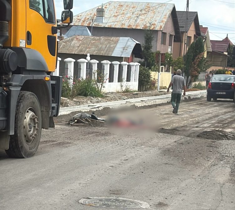Accident mortal în comuna Bucșani: un biciclist de 70 de ani a fost acroșat de o autoutilitară