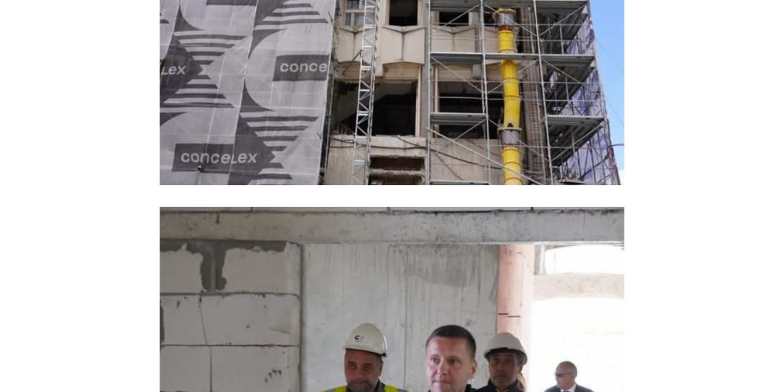 (Foto) Palatul Administrativ din Dâmbovița renaște: lucrări ample de modernizare după mai bine de 50 de ani