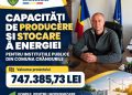 Investiție de peste 747.000 de lei în energia verde la Crângurile. Instituțiile publice vor produce energie pentru autoconsum