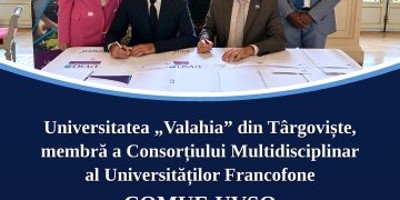 Universitatea „Valahia” din Târgoviște, partener fondator al consorțiului francofon COMUF-UVSQ