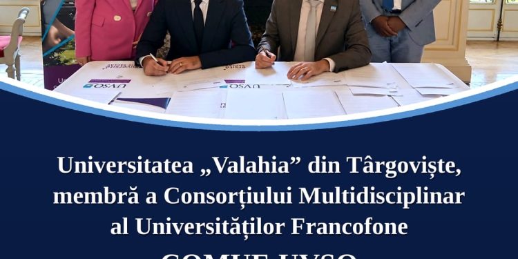 Universitatea „Valahia” din Târgoviște, partener fondator al consorțiului francofon COMUF-UVSQ