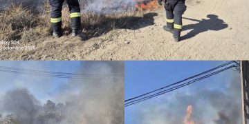 Patru incendii de vegetație uscată, înregistrate în Dâmbovița. Pompierii au intervenit în Filipeștii de Pădure, Doicești, Corbii Mari și Gheboieni