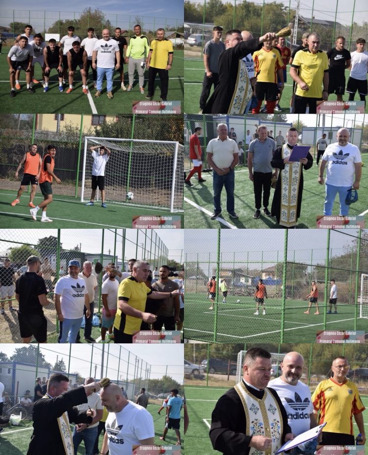 Butimanu investește în viitor: al doilea teren de sport, inaugurat în prezența comunității