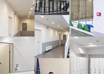 Sala de sport de pe strada Argeșului din Găești, reabilitată și redeschisă pentru comunitate