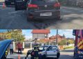 Accident rutier în localitatea Ungureni: două persoane au fost transportate la spital