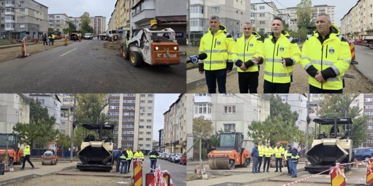 Investiții noi în cartierul Radu cel Mare din Târgoviște. O parcare de aproximativ 40 de locuri, în curs de amenajare