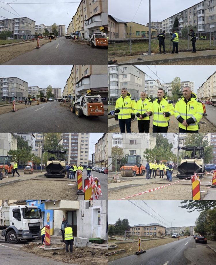 Investiții noi în cartierul Radu cel Mare din Târgoviște. O parcare de aproximativ 40 de locuri, în curs de amenajare