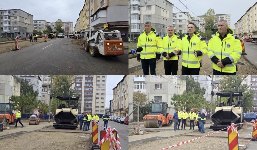 Investiții noi în cartierul Radu cel Mare din Târgoviște. O parcare de aproximativ 40 de locuri, în curs de amenajare