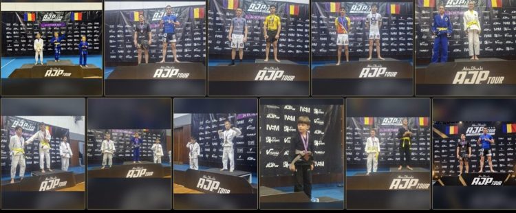 (Foto) 23 de medalii pentru Academia Cătălin Zmărăndescu din Târgoviște! 13 titluri de aur la Campionatul Internațional de Jiu-Jitsu