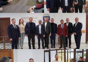 Sprijin pentru Găești: Alexandru Iorga, în dialog cu ministrul Petre-Florin Manole și cu președintele CJ, Corneliu Ștefan
