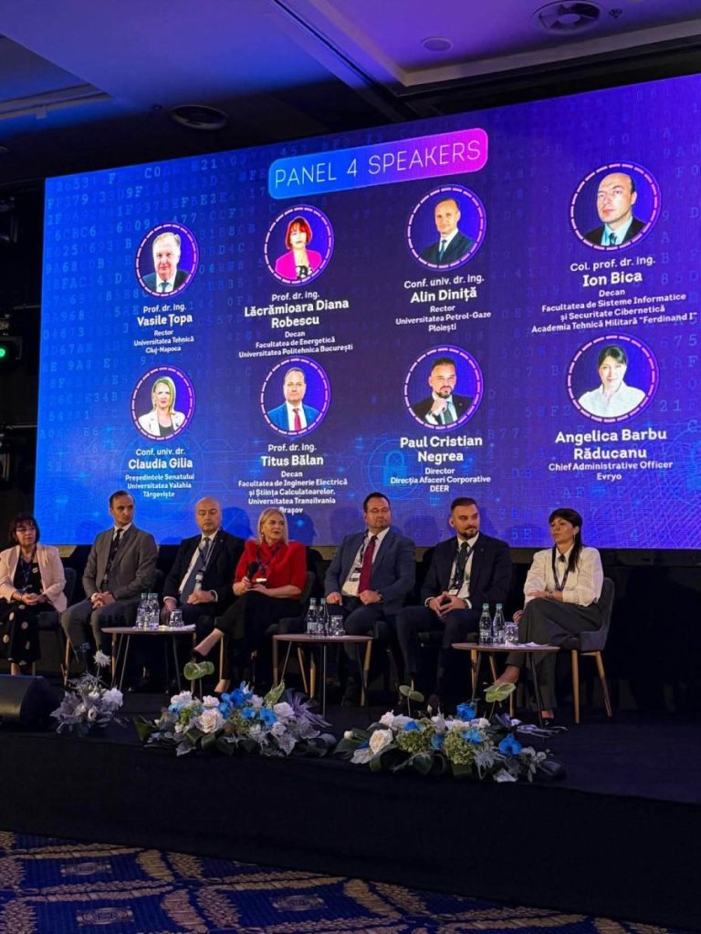 Președinta Senatului Universității „Valahia”, Claudia Gilia, a pledat la Cluj pentru parteneriate în formarea specialiștilor în securitate cibernetică