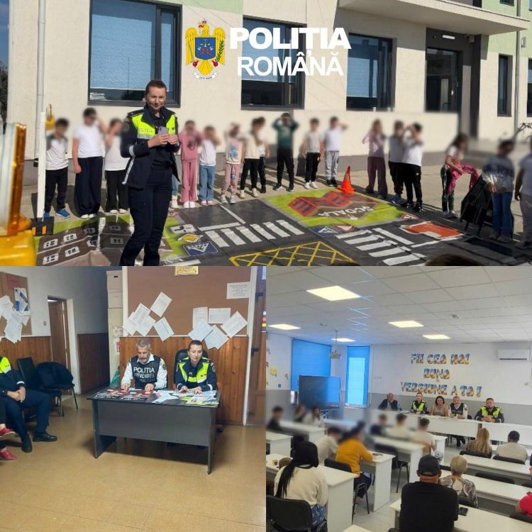 Prevenirea începe prin dialog: polițiștii, elevii și părinții din Corbii Mari, împreună pentru siguranță