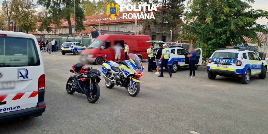 Razie de amploare în Dâmbovița: peste 500 de sancțiuni, 18 permise reținute și 34 de certificate retrase